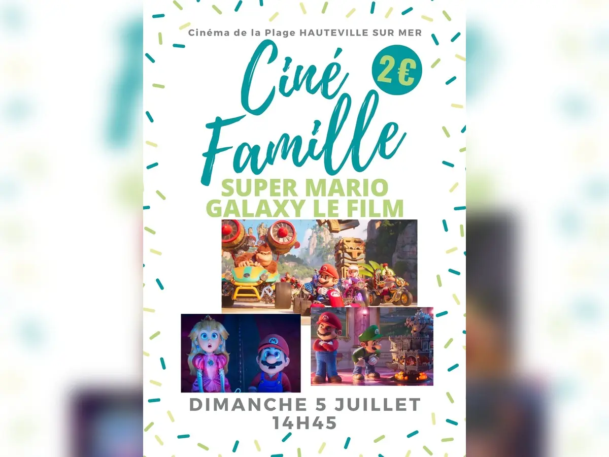 Ciné famille Super Mario Galaxy, le film