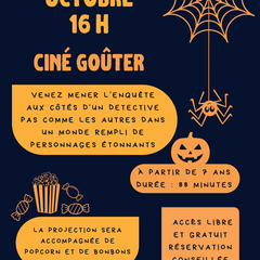 Ciné goûter Halloween