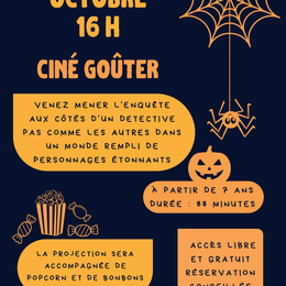 Ciné goûter Halloween