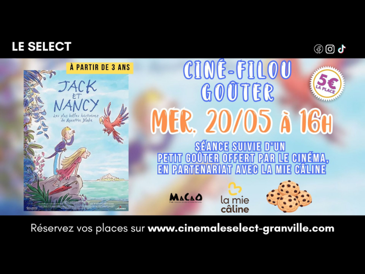 Ciné-goûter : Jack et Nancy