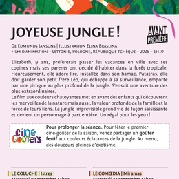 Ciné goûter Joyeuse Jungle