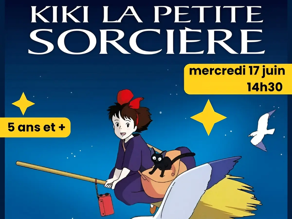 Ciné-goûter : Kiki la petite sorcière
