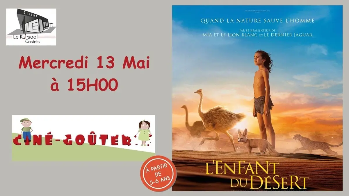 Ciné-goûter L'enfant du désert
