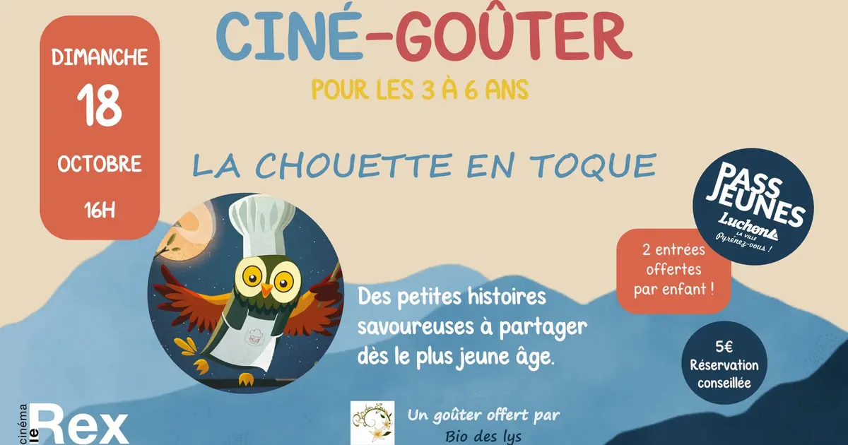 Ciné-Goûter "La Chouette En Toque"