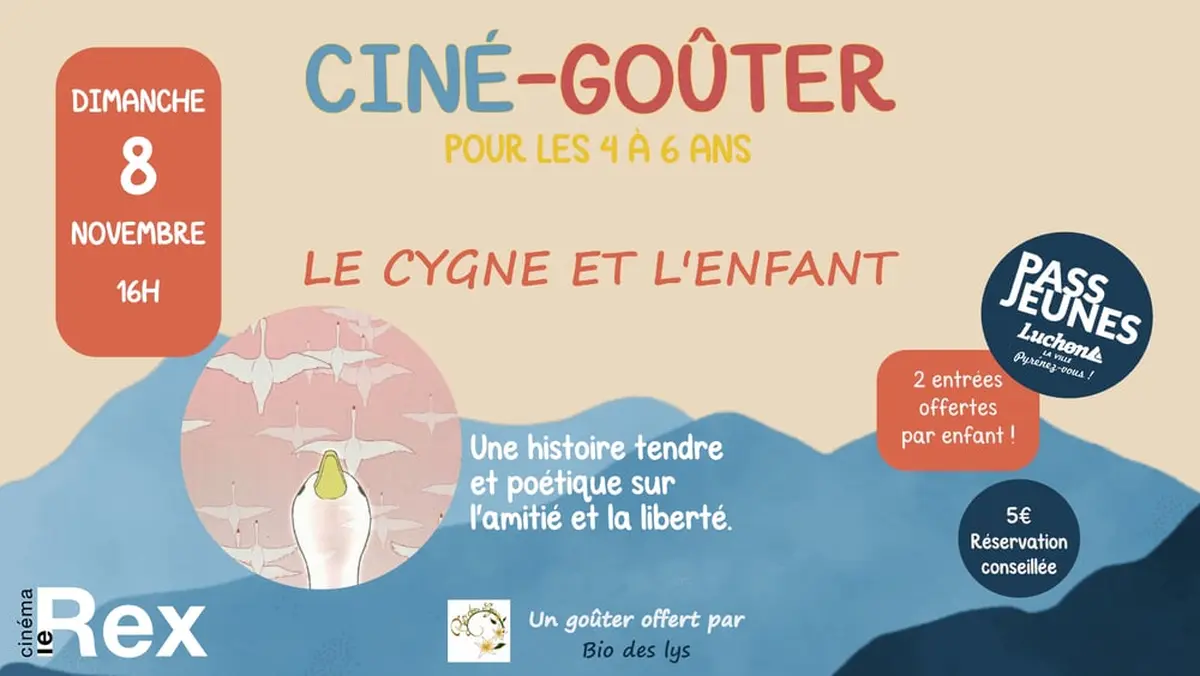 Ciné-Goûter Le Cygne Et L'Enfant
