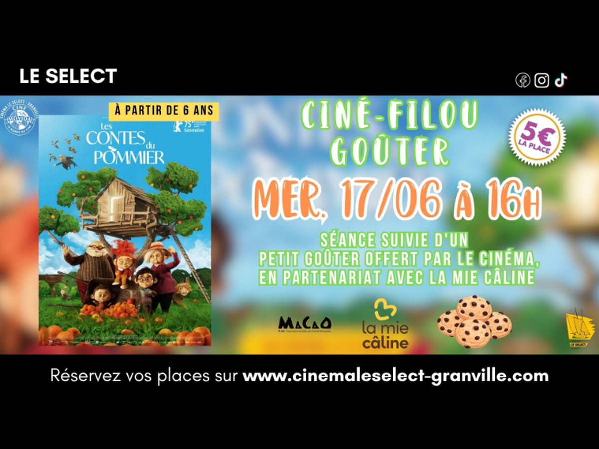 Ciné-goûter : les contes du pommier