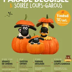 Ciné-goûter, parade déguisée & soirée loups-garous