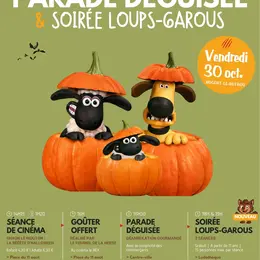 Ciné-goûter, parade déguisée & soirée loups-garous