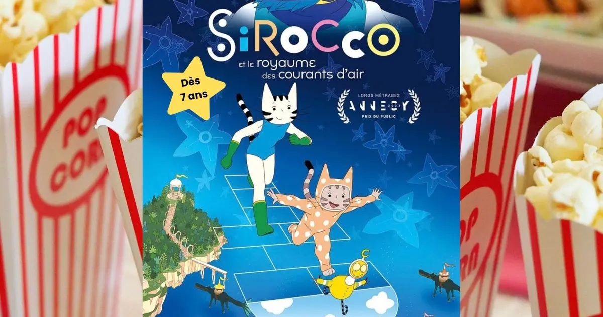 Ciné-goûter : Sirocco et le royaume des courants d'air