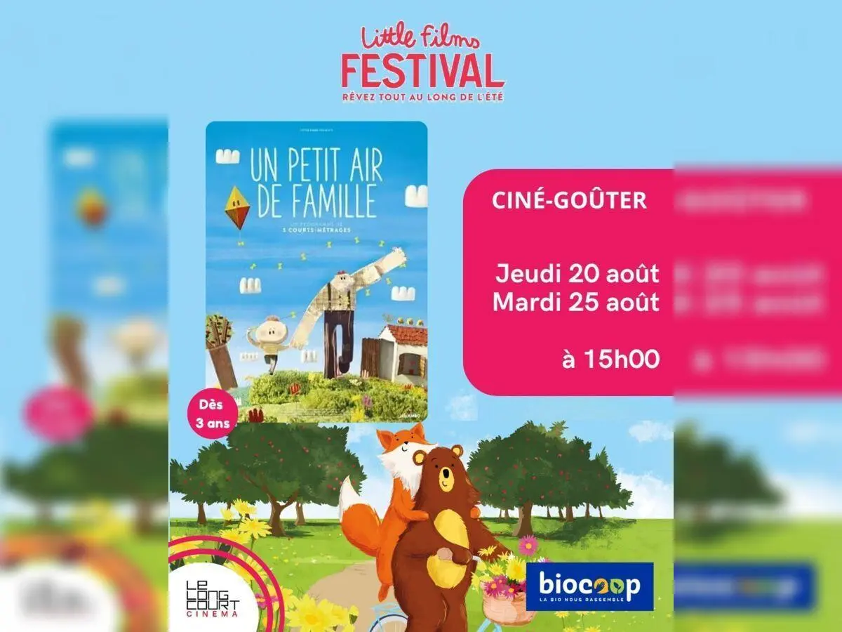 Ciné Goûter Un petit air de famille - Little Films Festival