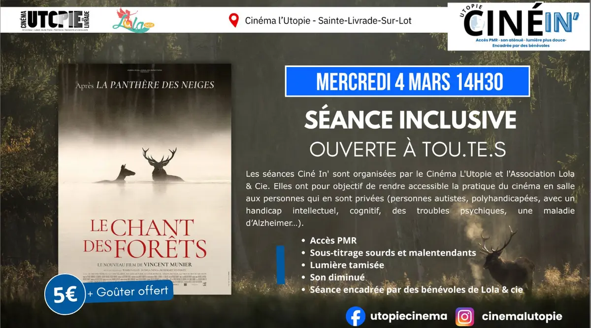 Ciné'IN : Le chant des forêts