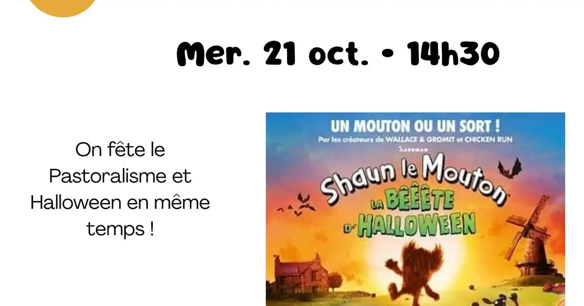 Ciné Junior - Shaun Le Mouton La Bêêête D'Halloween