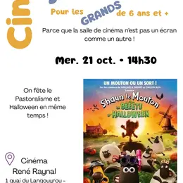 Ciné Junior - Shaun Le Mouton La Bêêête D'Halloween