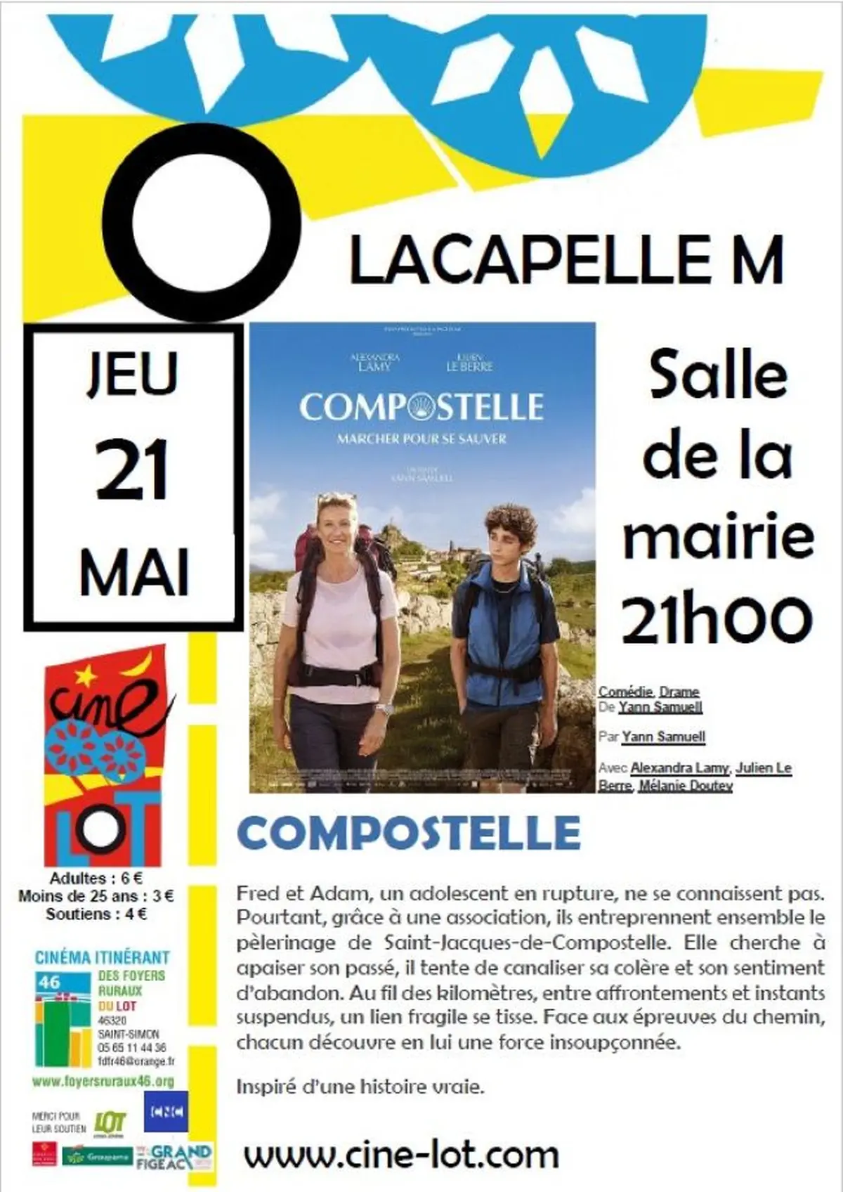 Ciné-Lot à Lacapelle-Marival Compostel