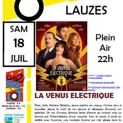 Ciné Lot à Lauzès, séance en plein air