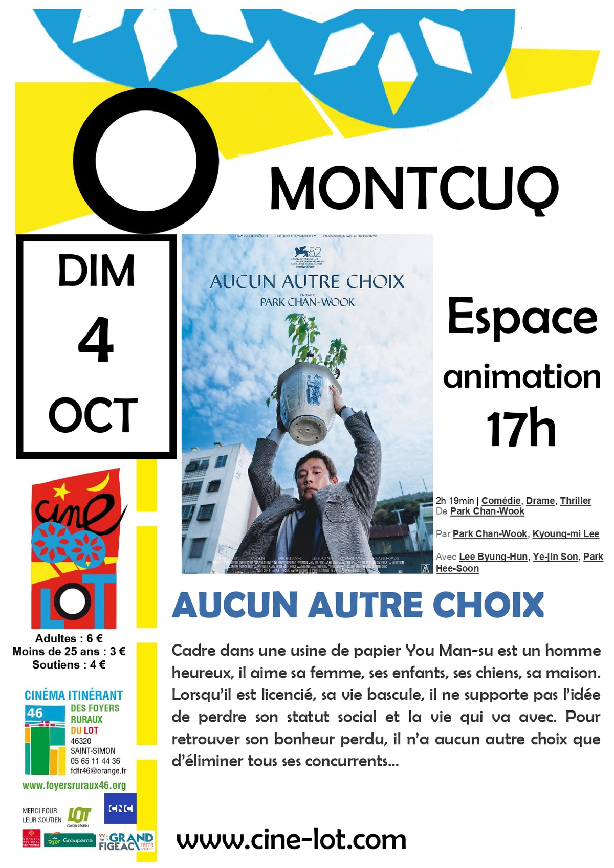 Ciné-Lot : Aucun autre choix