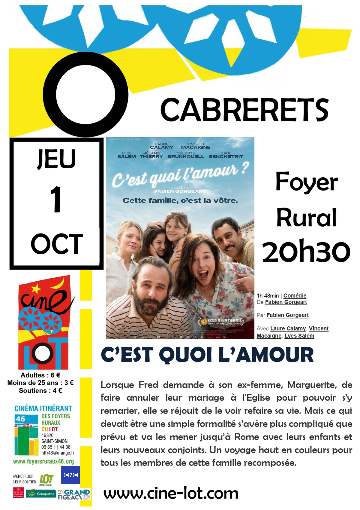 Ciné-Lot : C'est quoi l'amour