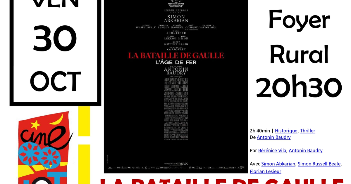 Ciné-Lot : "Compostelle"
