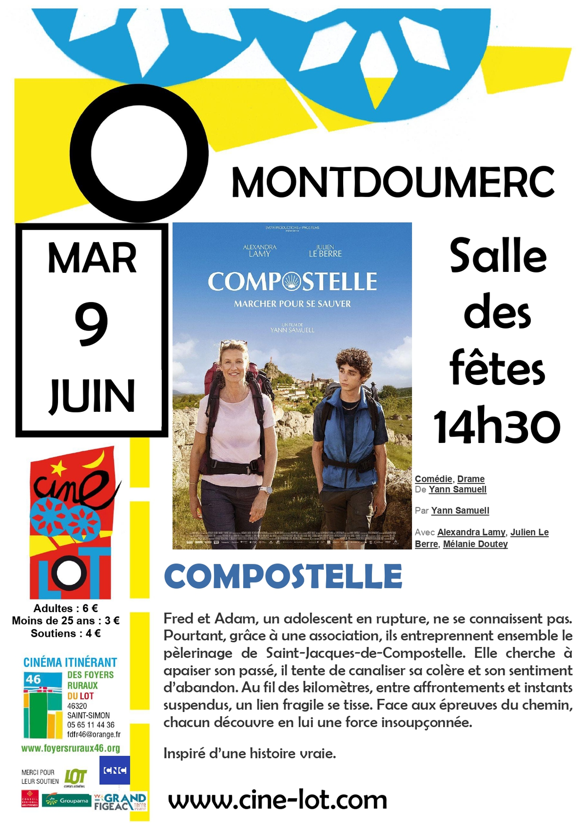 Ciné-Lot : Compostelle