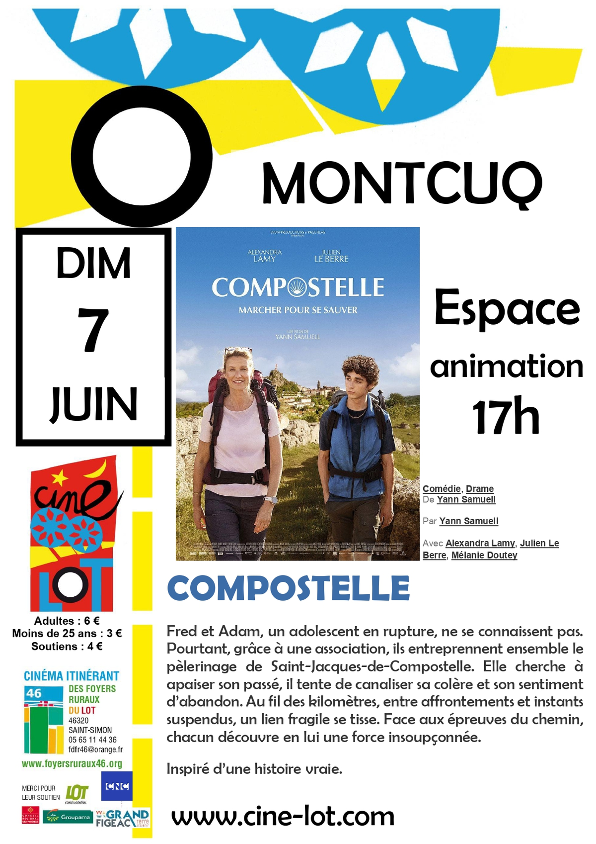 Ciné-Lot : Compostelle