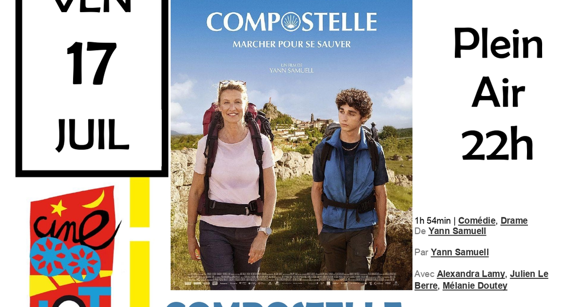 Ciné-Lot en plein air : "Compostelle"
