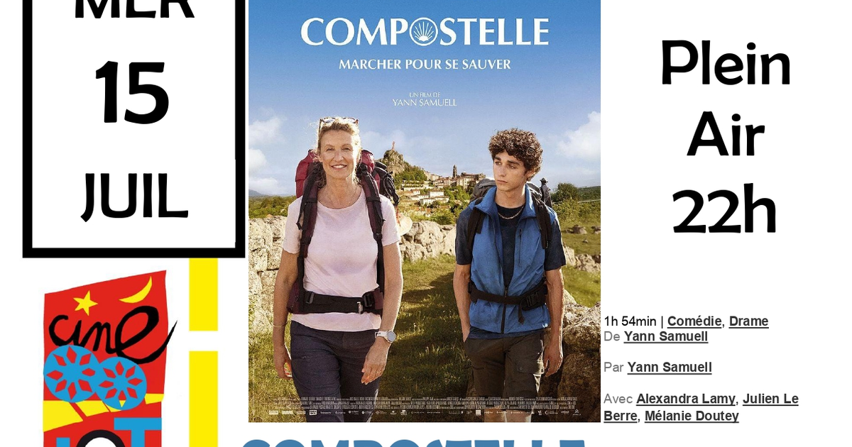 Ciné-Lot en plein air : "Compostelle"