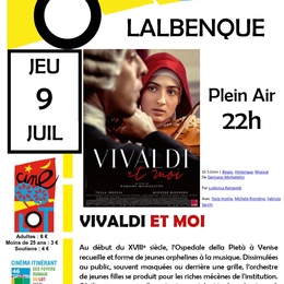 Ciné-Lot en plein air : Vivaldi et moi