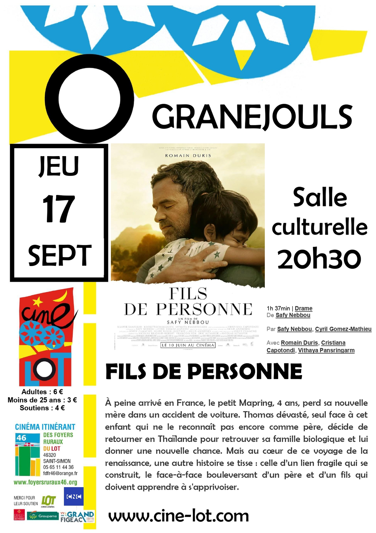Ciné-Lot : Fils de personne