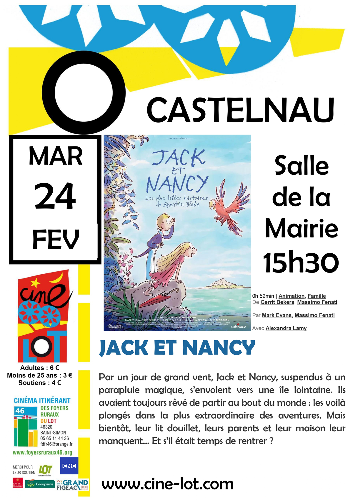 Ciné-Lot : Jack et Nancy