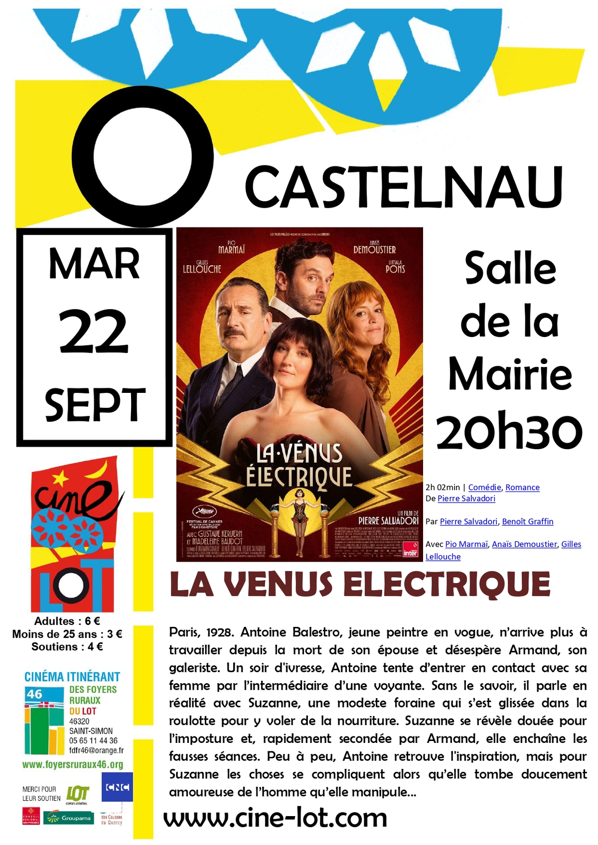 Ciné-Lot : La venus électrique