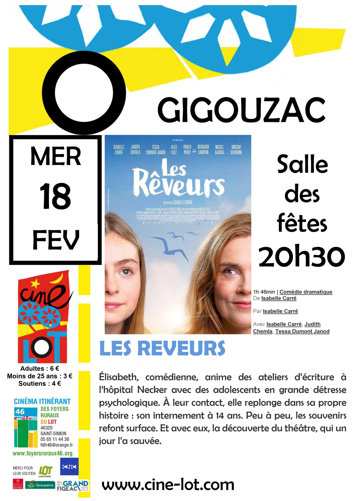 Ciné-Lot : Les rêveurs