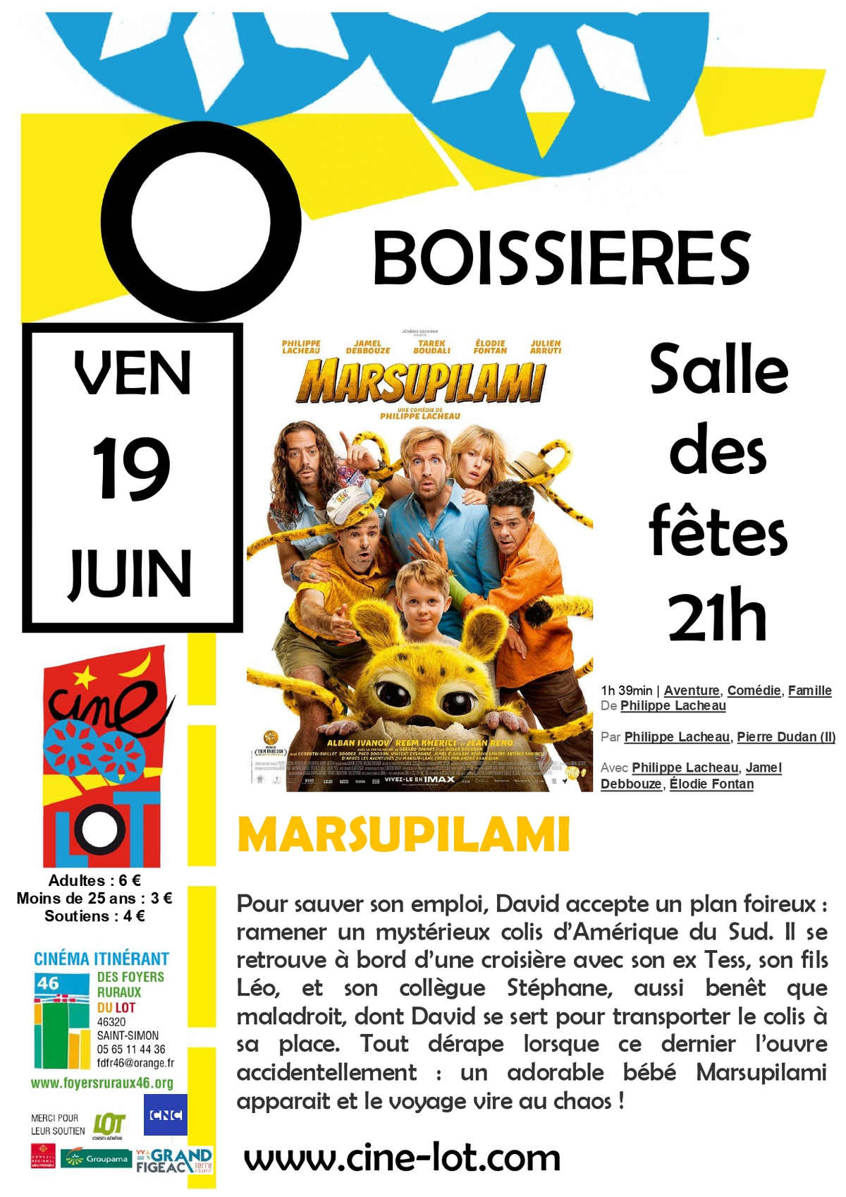 Ciné-Lot : Marsupilami