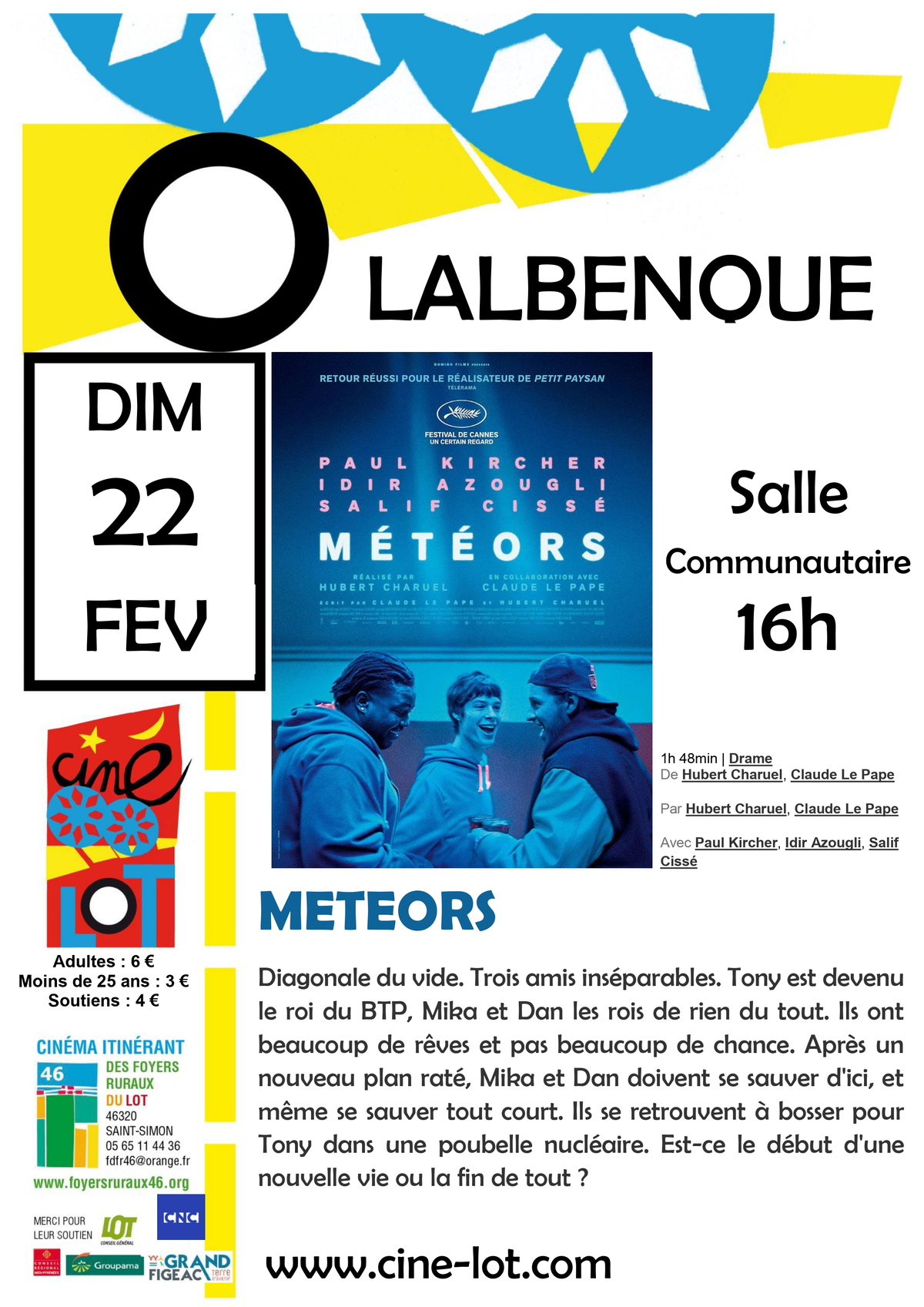 Ciné-Lot : Météors