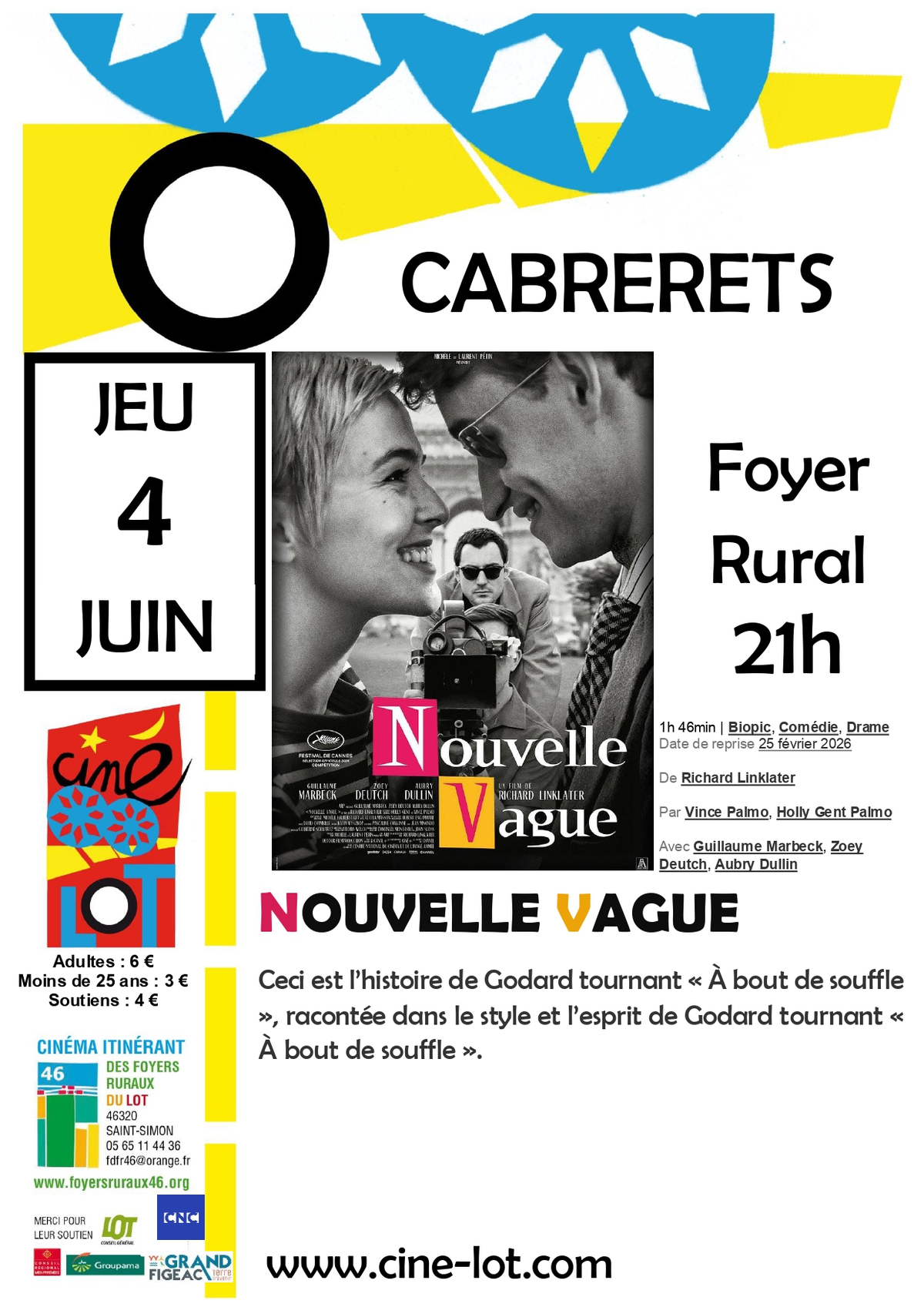 Ciné-Lot : Nouvelle Vague