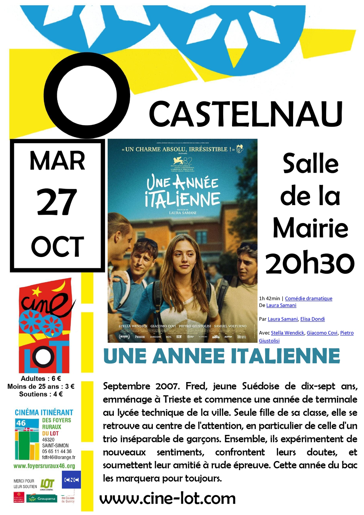 Ciné-Lot : Une année italienne
