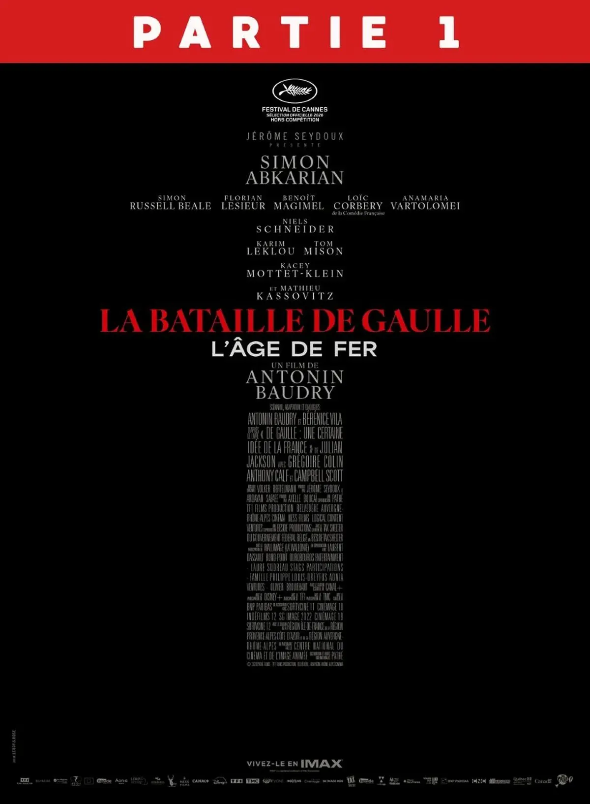 CINE-OFF - séance de 20h :  LA BATAILLE DE GAULLE : L'AGE DE FER