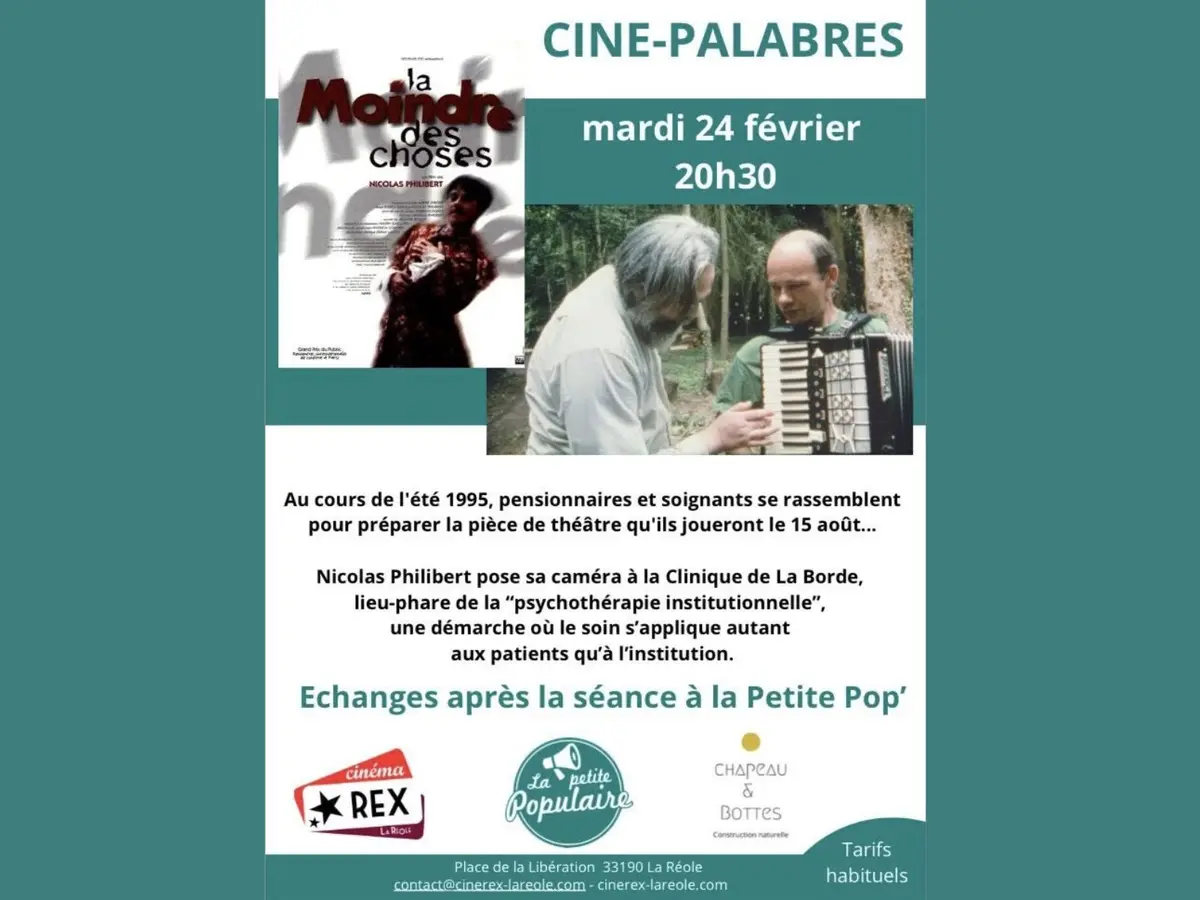 Ciné palabres- la moindre des choses