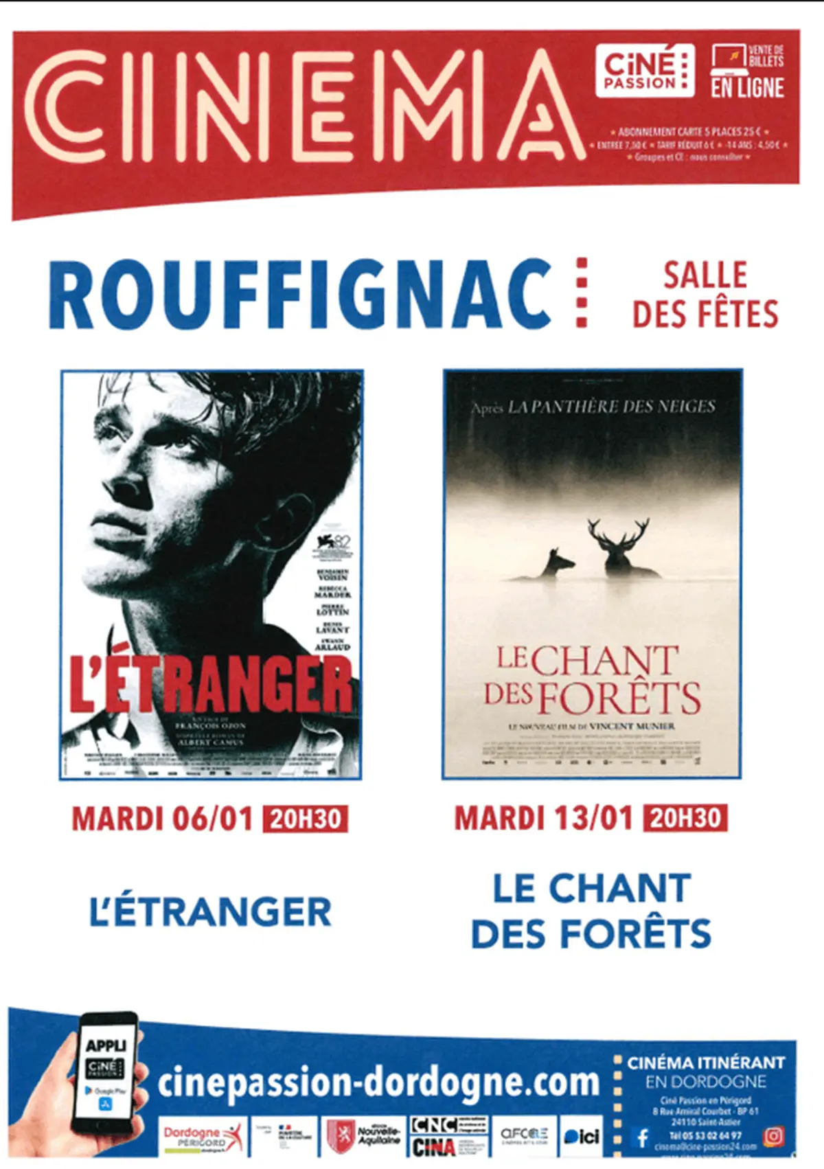 Ciné Passion - Le chant des forête