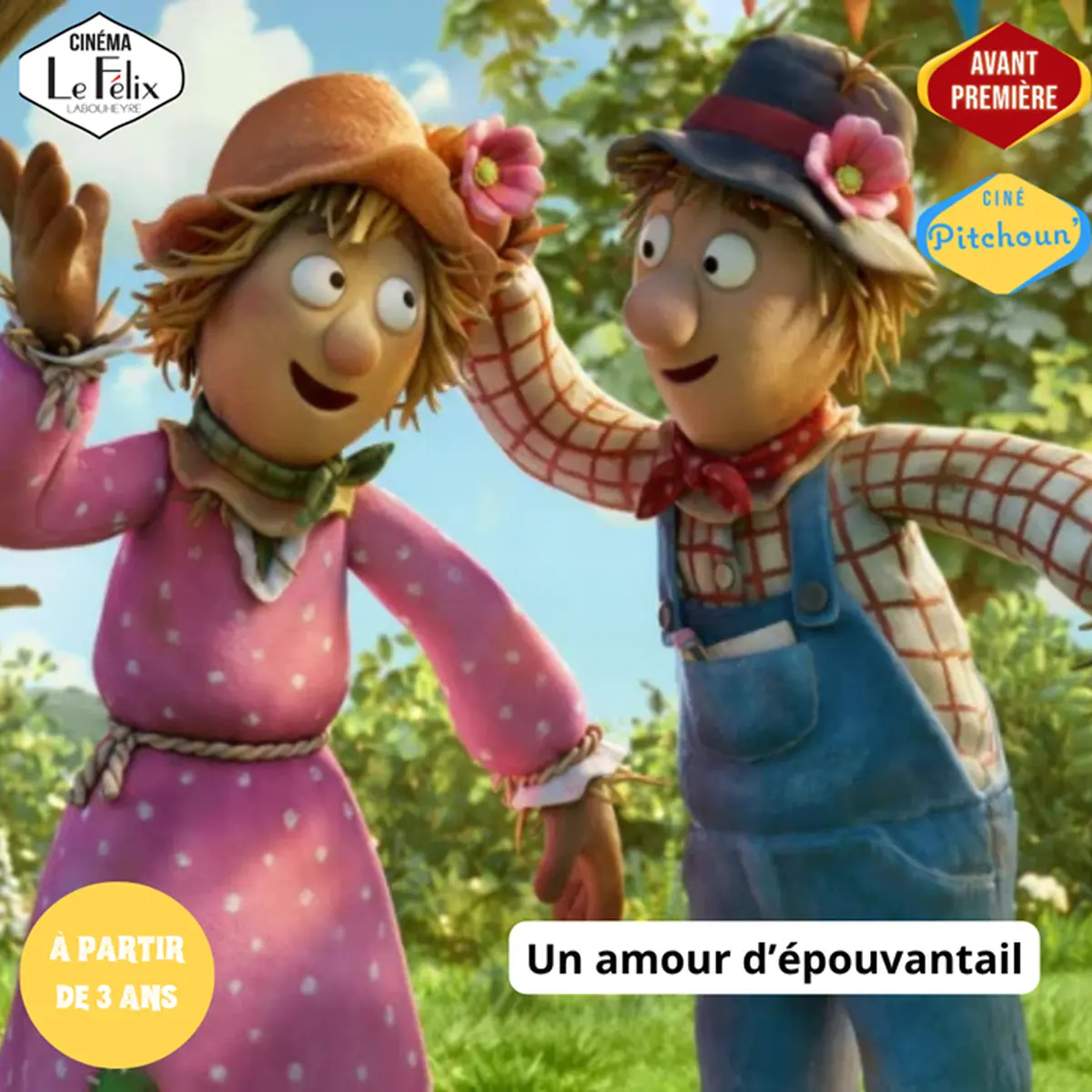 Ciné Pitchoun'- Avant Première: Un Amour d'épouvantail