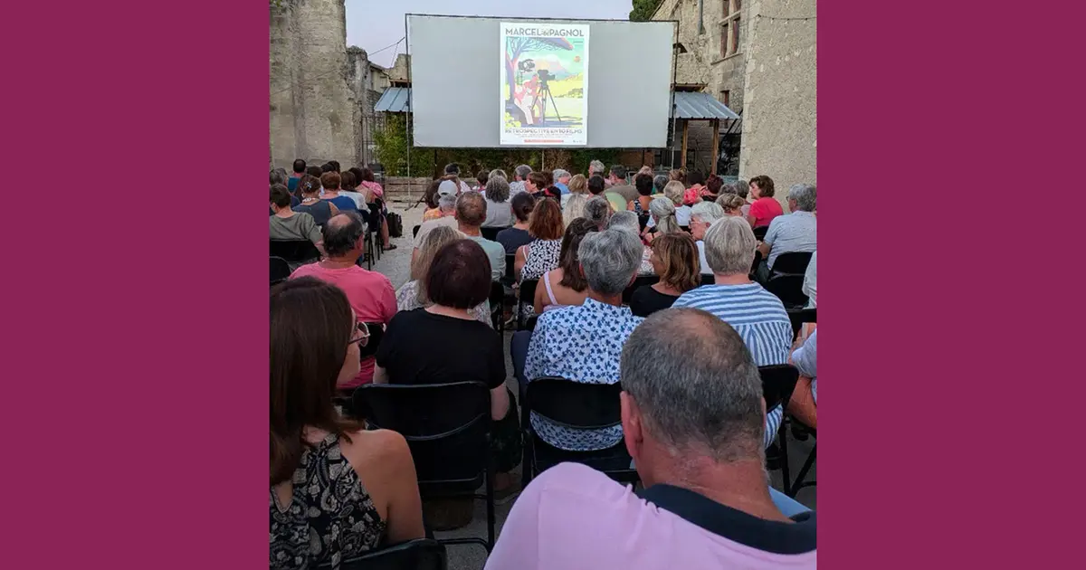 Ciné plein air à l'Hôtel de Sade