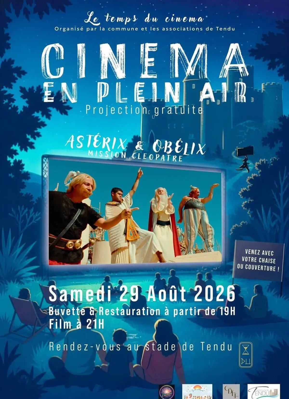Ciné plein air Astérix & Obélix, Mission Cléopatre