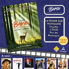 Ciné plein air - Bambi, l'histoire d'une vie dans les bois