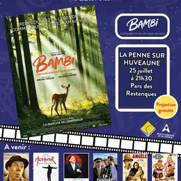Ciné plein air - Bambi, l'histoire d'une vie dans les bois