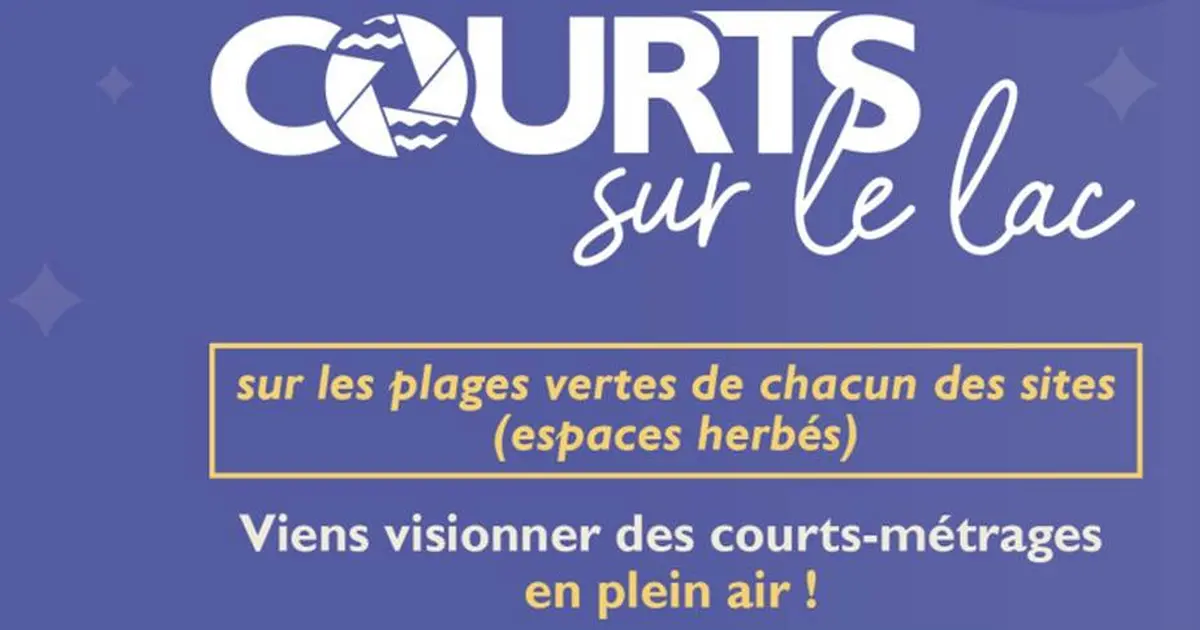 Ciné plein-air dans les Ardennes : Courts sur le lac ! #1