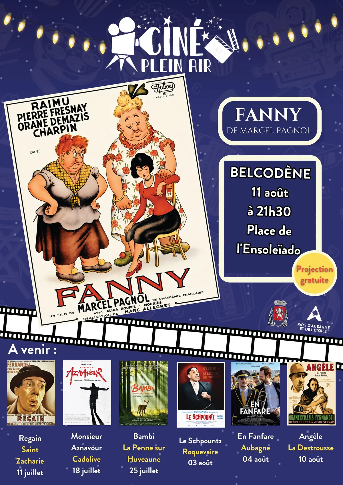 Ciné plein air - Fanny