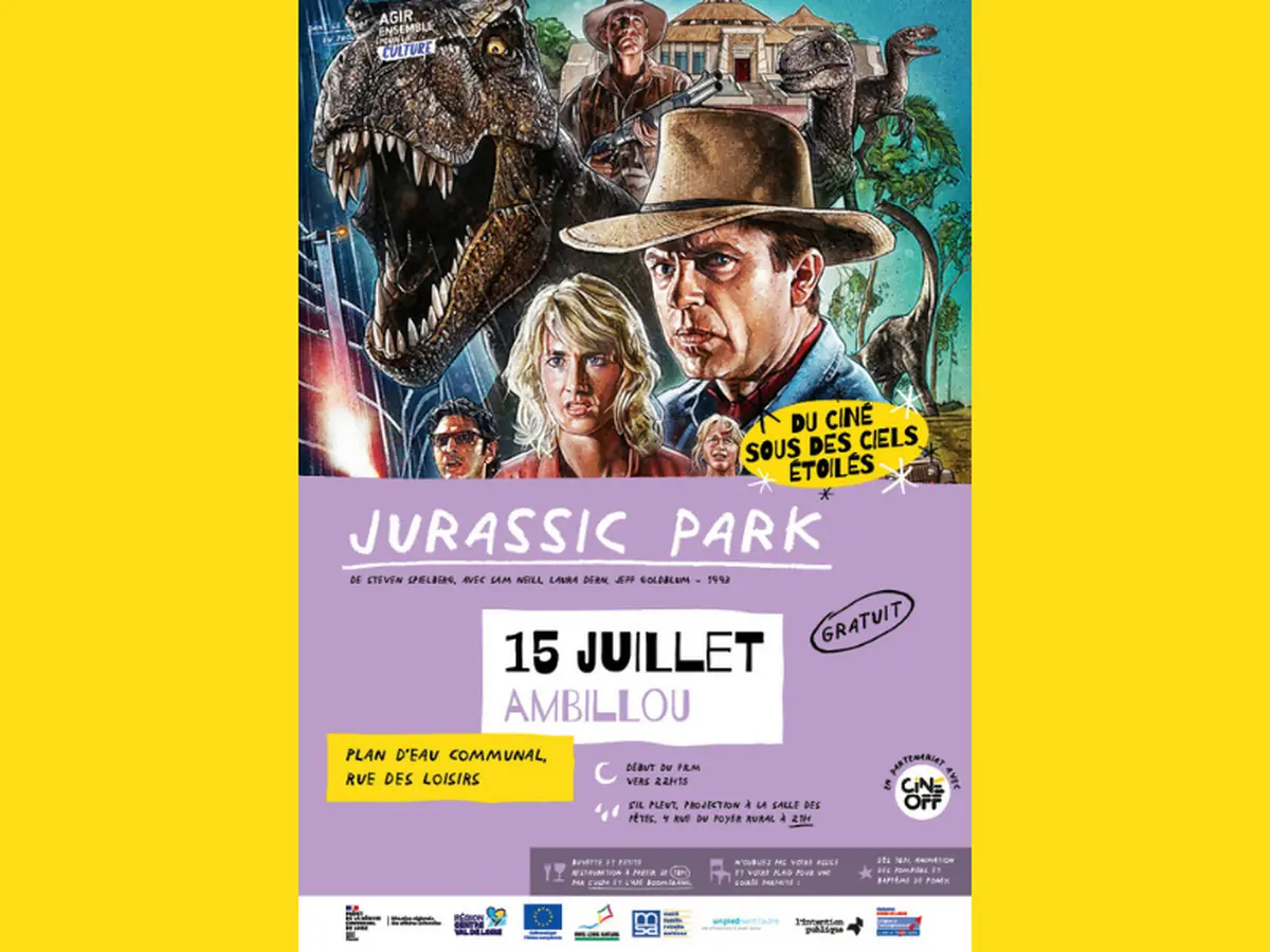 Ciné plein air Jurassic Park