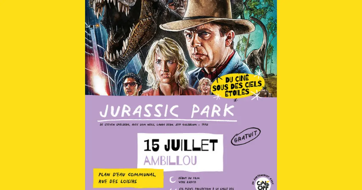 Ciné plein air "Jurassic Park"