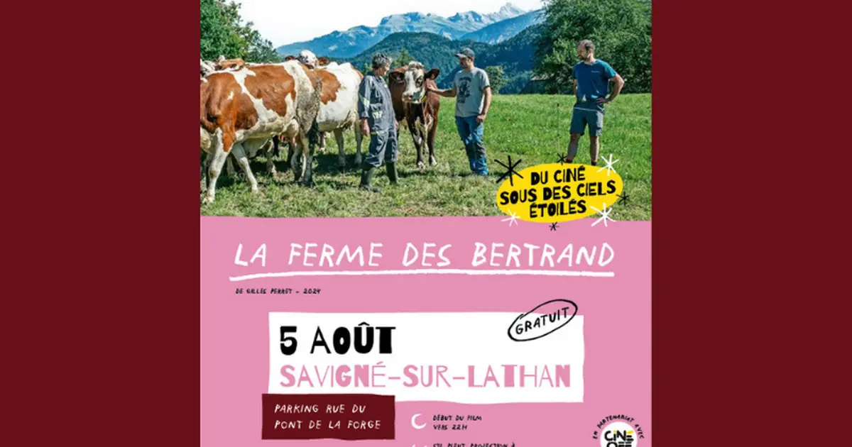 Ciné plein air "La ferme des Bertrand"