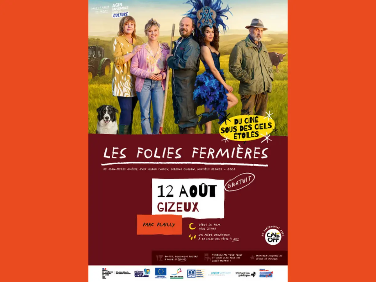 Ciné plein air Les folies fermières