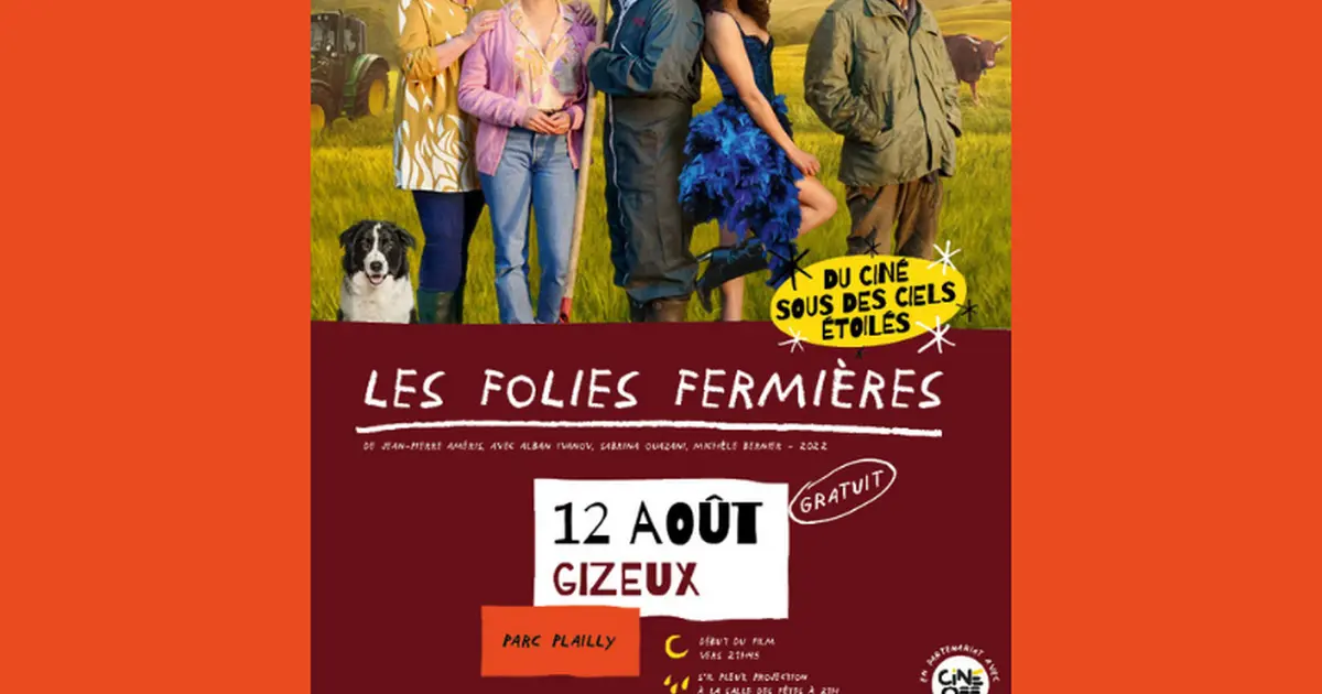 Ciné plein air "Les folies fermières"